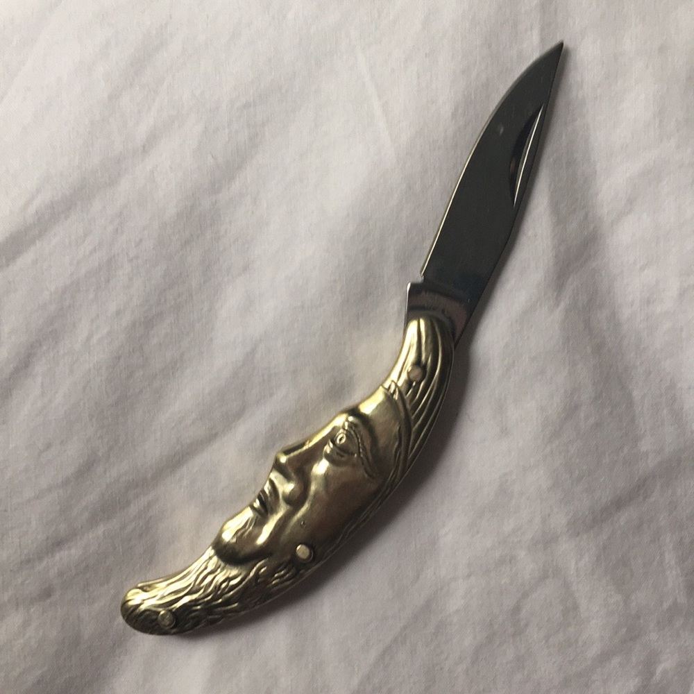 Crescent Moon Switch-Blade
